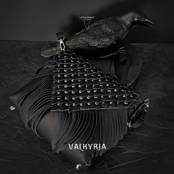 Сумка з натуральної шкіри "Valkyrja" BG-VK-001 фото
