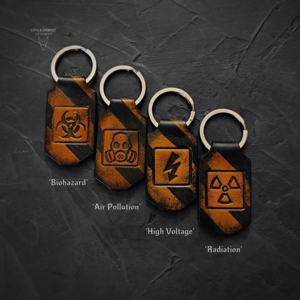 Брелок з тисненням в стилі S.T.A.L.K.E.R. KCN-MK-S00 фото