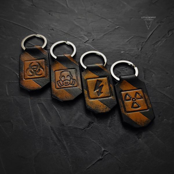 Брелок з тисненням в стилі S.T.A.L.K.E.R. KCN-MK-S00 фото