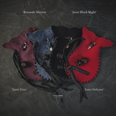 М'який шкіряний мішечок "Charm Pouch" V Pch-23-0010 фото