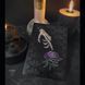 Чорна листівка з авторським дизайном "Goth Card"_Eternal Rose CRD-01-0601 фото 4