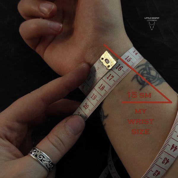 Браслет з натуральної шкіри "The Cult" Tobacco BRT-CT-000T фото