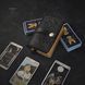 gothic leather mini tarot card case Mini Tome handmade