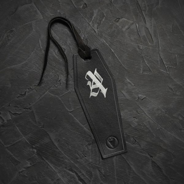 Закладка Funeral bookmark з каліграфією "A" BMK-13-0031 фото