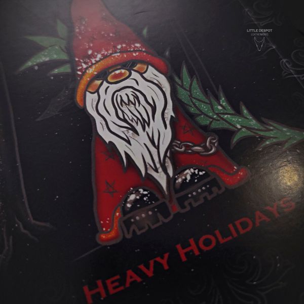 Чорна листівка з авторським дизайном "Goth Card"_Heavy Holidays CRD-02-0601 фото
